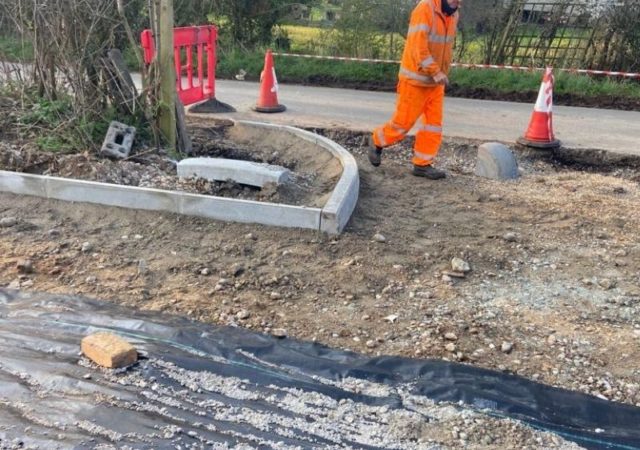 Preparing A Road For Resurfacing